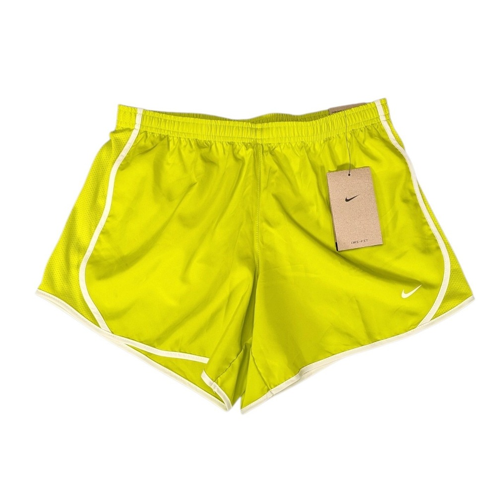 Nike Kids XL Dri-FIT Running Shorts Lime Green Yellow 848196-308 NWT